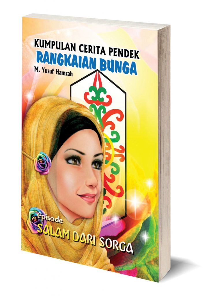 Blank bookcover with clipping path